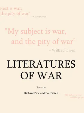 Pine / Patten |  Literatures of War | Buch |  Sack Fachmedien