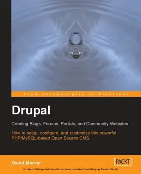 Mercer |  Drupal: Creating Blogs, Forums, Portals, and Community Websites | eBook | Sack Fachmedien