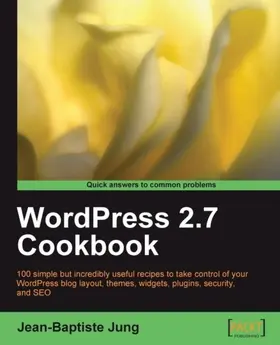 Jung |  WordPress 2.7 Cookbook | eBook | Sack Fachmedien