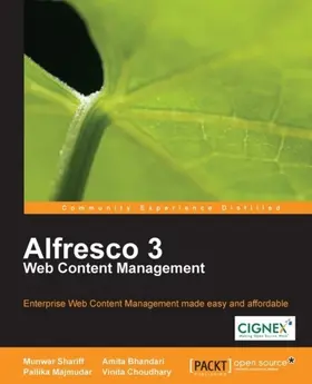 Shariff |  Alfresco 3 Web Content Management | eBook | Sack Fachmedien