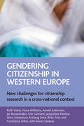 Lister / Williams / Anttonen |  Gendering citizenship in Western Europe | eBook | Sack Fachmedien
