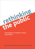 Mahony / Newman / Barnett |  Rethinking the public | Buch |  Sack Fachmedien