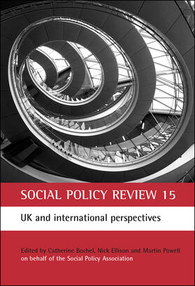 Bochel / Ellison / Powell |  Social Policy Review 15 | eBook | Sack Fachmedien