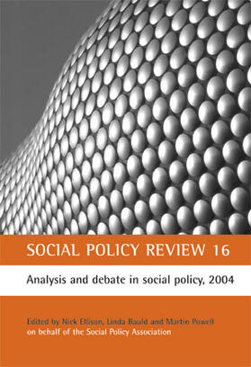 Ellison / Bauld / Powell |  Social Policy Review 16 | eBook | Sack Fachmedien