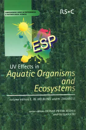 Helbling / Zagarese |  UV Effects in Aquatic Organisms and Ecosystems | eBook | Sack Fachmedien