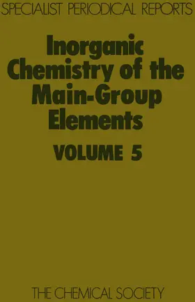 Addison |  Inorganic Chemistry of the Main-Group Elements | eBook | Sack Fachmedien