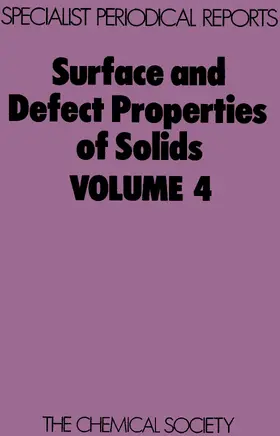 Roberts / Thomas |  Surface and Defect Properties of Solids | eBook | Sack Fachmedien