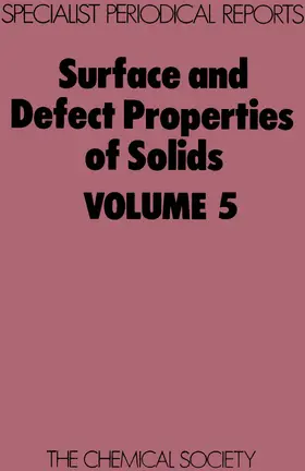 Roberts / Thomas |  Surface and Defect Properties of Solids | eBook | Sack Fachmedien