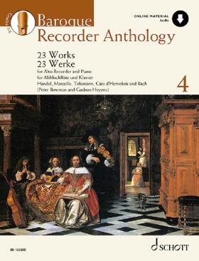 Baroque Recorder Anthology, Vol. 4 - 23 Works for Alto Recorder and Piano with Access to Online Audio | Buch | 978-1-84761-520-6 | sack.de