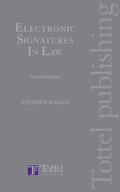 Mason |  Electronic Signatures in Law | Buch |  Sack Fachmedien