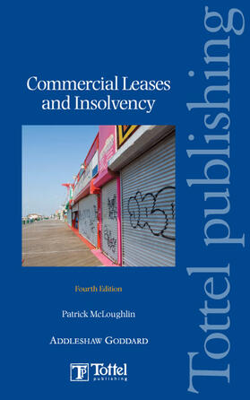McLoughlin | Commercial Leases and Insolvency | Buch | 978-1-84766-147-0 | sack.de