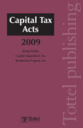 Buckley |  Capital Tax Acts 2009 | Buch |  Sack Fachmedien