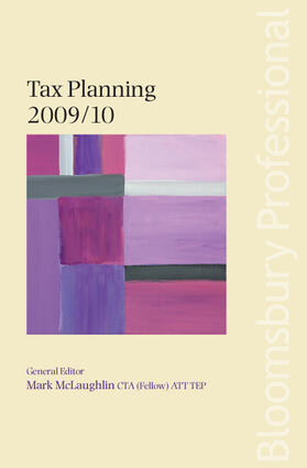 McLaughlin | Tax Planning 2009/10 | Medienkombination | 978-1-84766-337-5 | sack.de