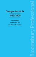 MacCann / Courtney |  Companies Acts 1963-2009 | Buch |  Sack Fachmedien