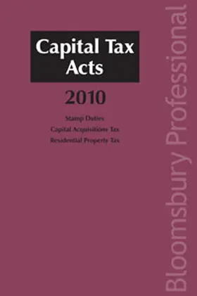 Buckley |  Capital Tax Acts 2010 | Buch |  Sack Fachmedien