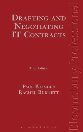 Burnett / Klinger |  Drafting and Negotiating IT Contracts | Buch |  Sack Fachmedien
