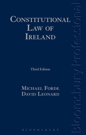 Forde / Leonard | Constitutional Law of Ireland | Buch | 978-1-84766-738-0 | sack.de