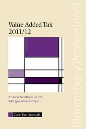 Needham |  Core Tax Annual: VAT 2011/12 | Buch |  Sack Fachmedien