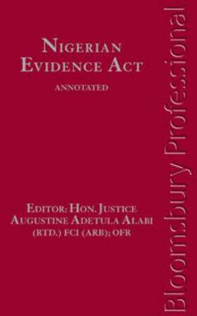 Alabi | Nigerian Evidence ACT | Buch | 978-1-84766-901-8 | sack.de