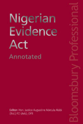 Alabi | Nigerian Evidence Act | Buch | 978-1-84766-916-2 | sack.de