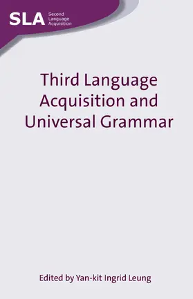 Leung |  Third Language Acquisition and Universal Grammar | eBook | Sack Fachmedien