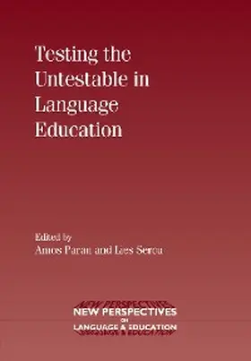 Paran / Sercu |  Testing the Untestable in Language Education | eBook | Sack Fachmedien