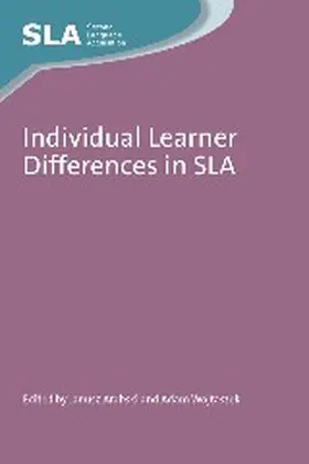 Arabski / Wojtaszek |  Individual Learner Differences in SLA | Buch |  Sack Fachmedien