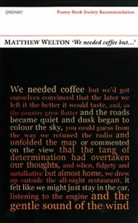 Welton |  'We needed coffee but...' | eBook | Sack Fachmedien