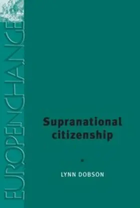 Dobson |  Supranational citizenship | eBook | Sack Fachmedien