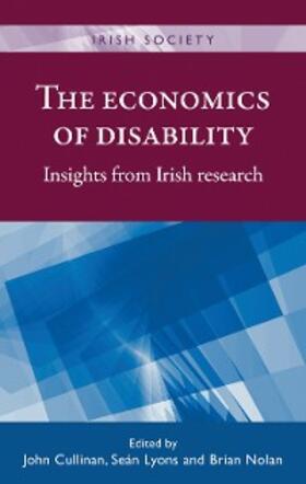 Cullinan / Lyons / Nolan | The economics of disability | E-Book | sack.de