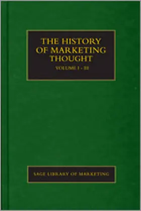 Tadajewski / Jones |  The History of Marketing Thought 3 Volume Set | Buch |  Sack Fachmedien
