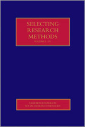 Vogt | Selecting Research Methods | Buch | 978-1-84787-180-0 | sack.de