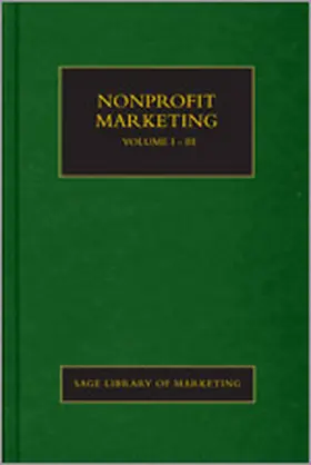Parsons / Maclaran / Tadajewski |  Nonprofit Marketing | Buch |  Sack Fachmedien