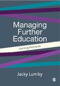 Lumby |  Managing Further Education | eBook | Sack Fachmedien