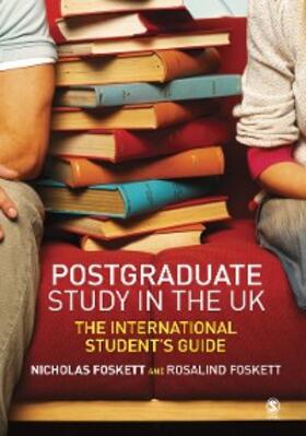 Foskett | Postgraduate Study in the UK | E-Book | sack.de