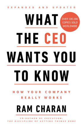 Charan |  What the CEO Wants You to Know | Buch |  Sack Fachmedien