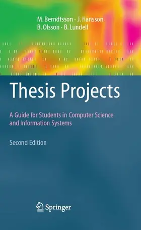 Berndtsson / Hansson / Olsson |  Thesis Projects | eBook | Sack Fachmedien