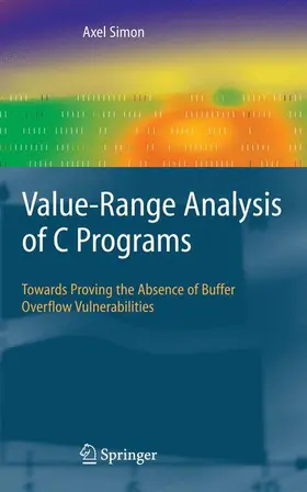 Simon | Value-Range Analysis of C Programs | Buch | 978-1-84800-016-2 | sack.de