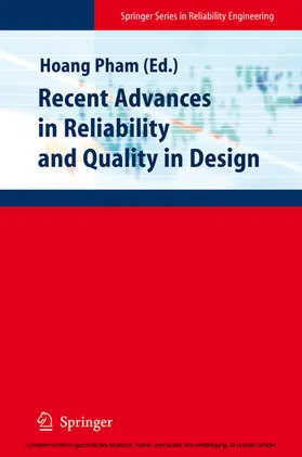 Pham | Recent Advances in Reliability and Quality in Design | E-Book | sack.de