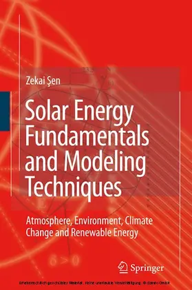 Sen |  Solar Energy Fundamentals and Modeling Techniques | eBook | Sack Fachmedien