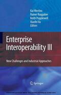 Mertins / Ruggaber / Popplewell |  Enterprise Interoperability III | eBook | Sack Fachmedien