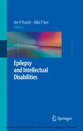 Prasher / Kerr |  Epilepsy and Intellectual Disabilities | eBook | Sack Fachmedien