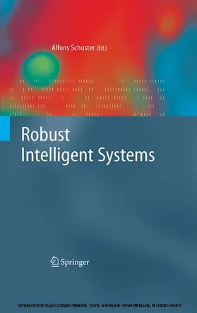Schuster |  Robust Intelligent Systems | eBook | Sack Fachmedien