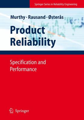 Murthy / Østerås / Rausand |  Product Reliability | Buch |  Sack Fachmedien