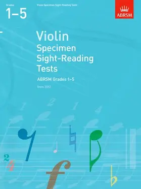  Violin Specimen Sight-Reading Tests, ABRSM Grades 1-5 | Buch |  Sack Fachmedien