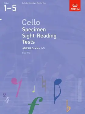  Cello Specimen Sight-Reading Tests, ABRSM Grades 1-5 | Buch |  Sack Fachmedien