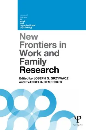 Grzywacz / Demerouti |  New Frontiers in Work and Family Research | Buch |  Sack Fachmedien