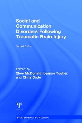 McDonald / Togher / Code | Social and Communication Disorders Following Traumatic Brain Injury | Buch | 978-1-84872-129-6 | sack.de