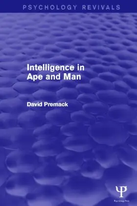 Premack | Intelligence in Ape and Man | Buch | 978-1-84872-264-4 | www.sack.de