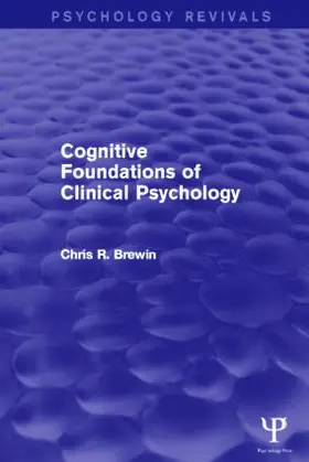 Brewin |  Cognitive Foundations of Clinical Psychology | Buch |  Sack Fachmedien